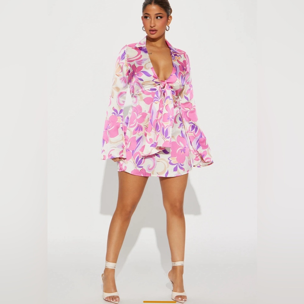 Fashion Nova Summer Groove Mini Dress